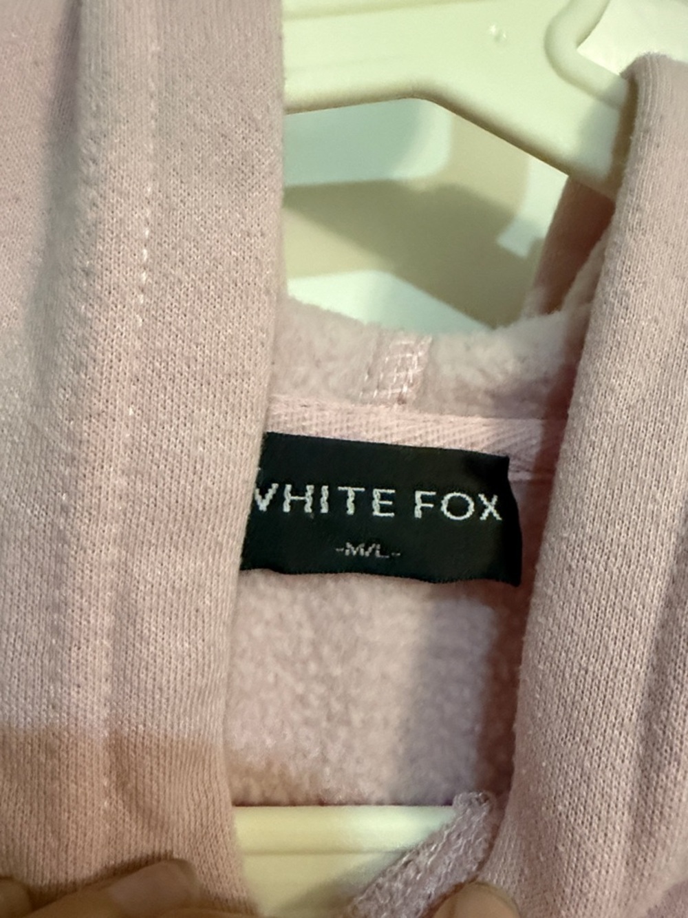 White Fox Texas USA Tour Hoodie – Oversized Graphic – Gently Worn - Picture 3 of 3